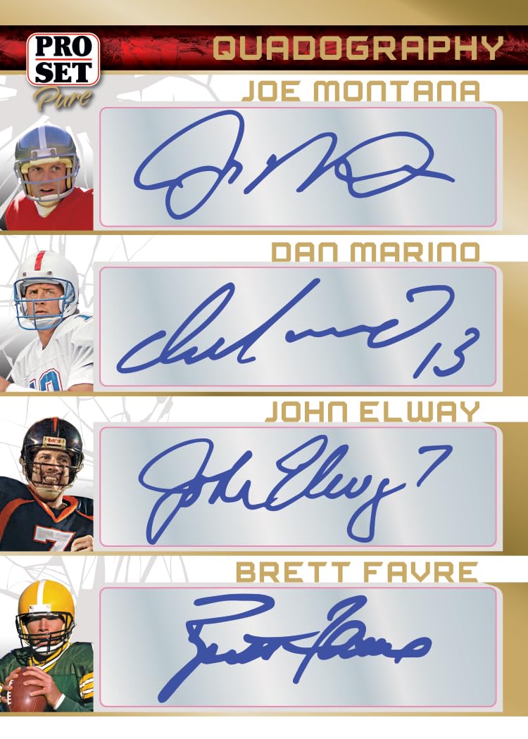 Amazon.com: 2023 Leaf Pro Set Pure Football 3 Autographs Per
